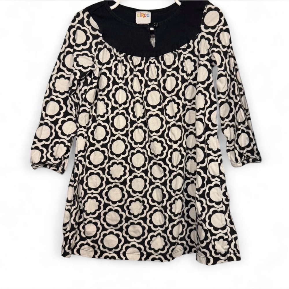 Circo Black and White dress 4T